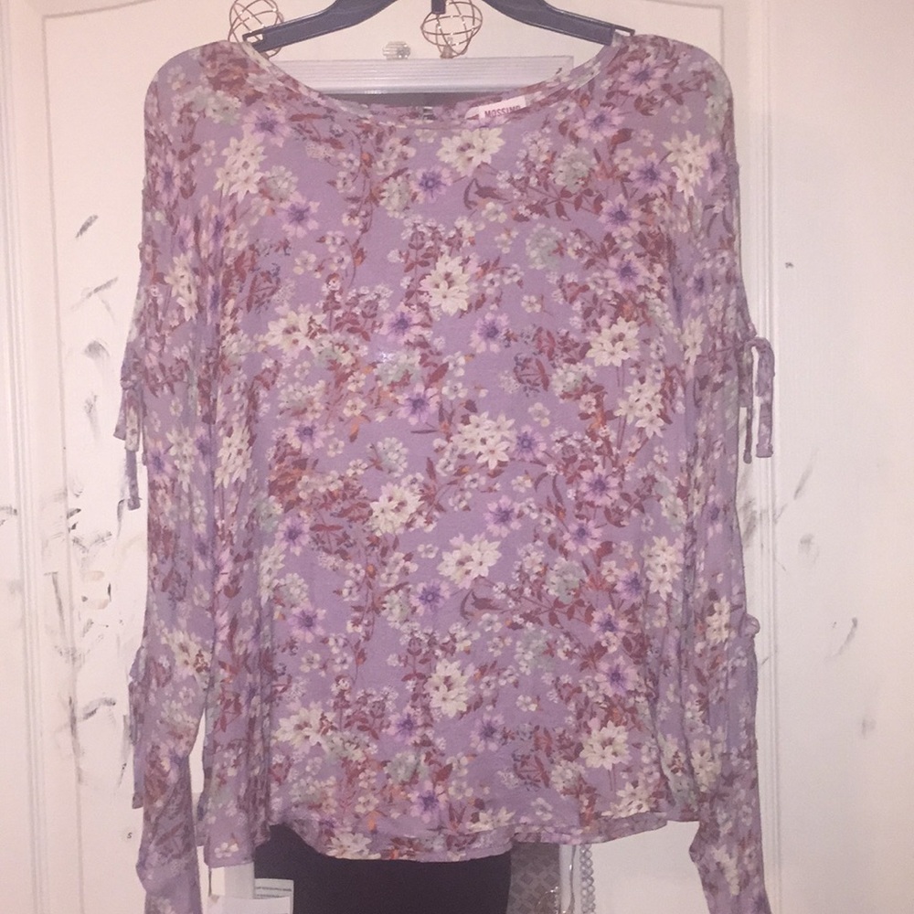 A long sleeve blouse